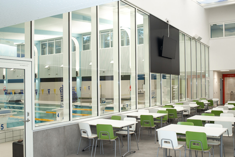 Orimattilan uimahalli kahvila: sislasisein