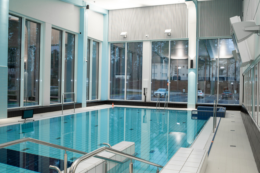 Orimattilan uimahalli: Lasisein