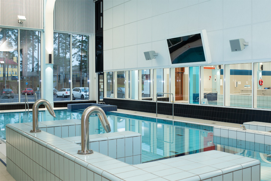 Orimattilan uimahalli:  Lasisein