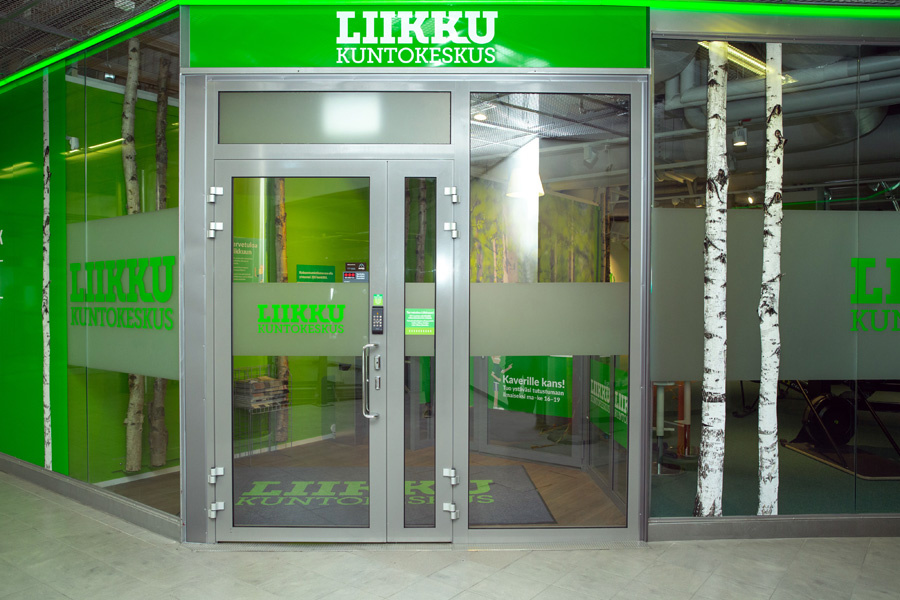 Kauppakeskus Syke Kuntokeskus Liikku: Sislasisein 